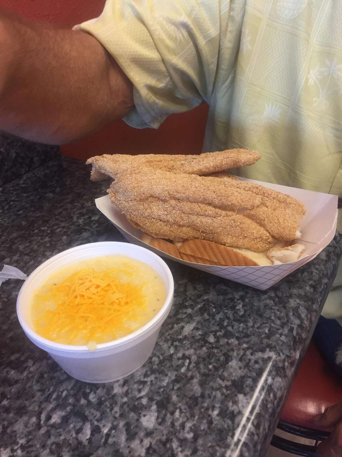 Island Fish and Grits