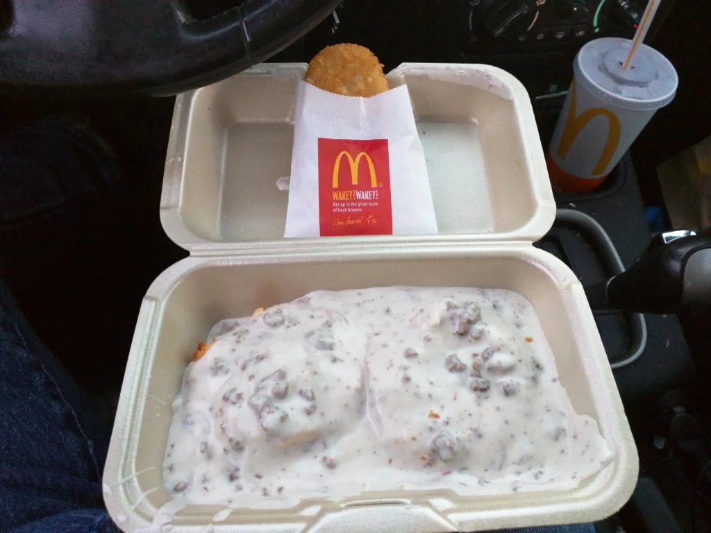 McDonalds Biscuits and gravy reviews