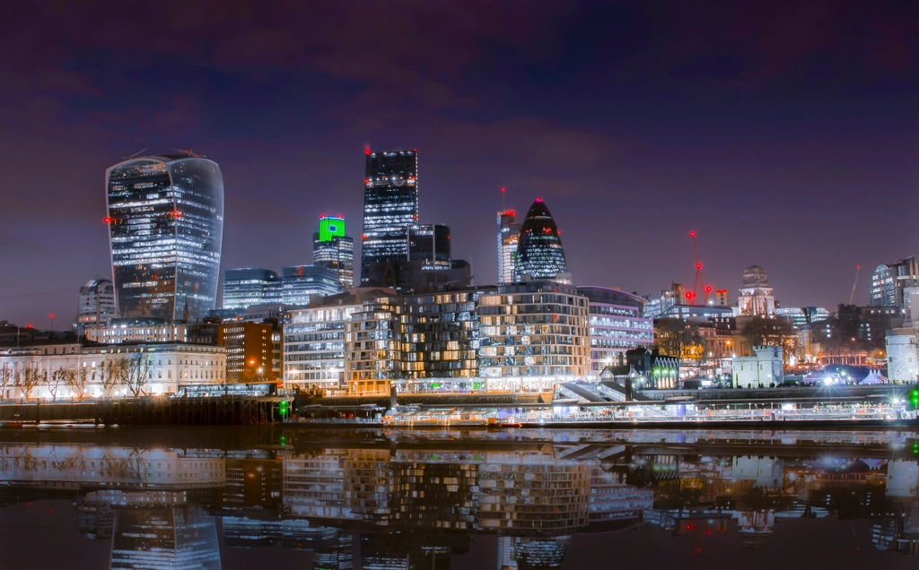 Free London city night photo